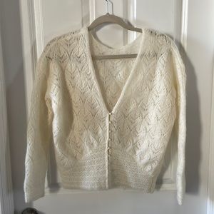 Sezane Lison cardigan sweater size small
